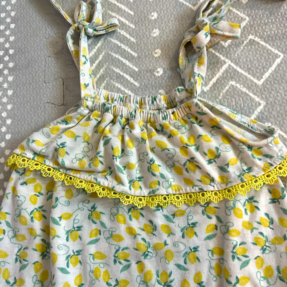 Jessica Simpson tank top lemon romper!